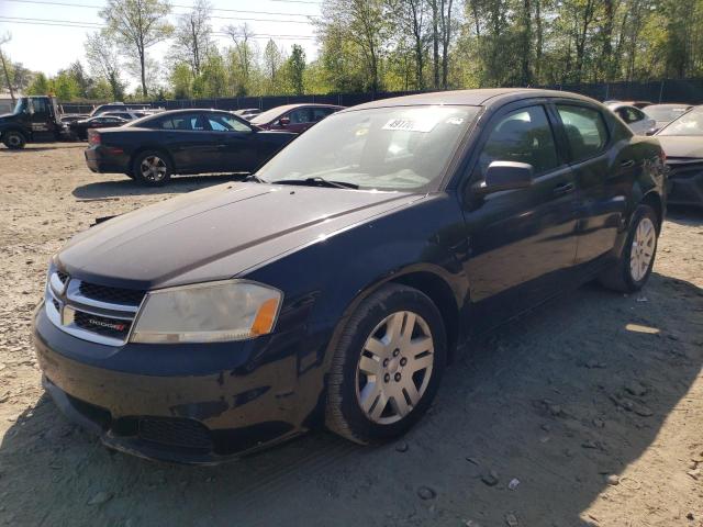 DODGE AVENGER SE 2012 with VIN 1C3CDZAB7CN286642 - Photo from auction
