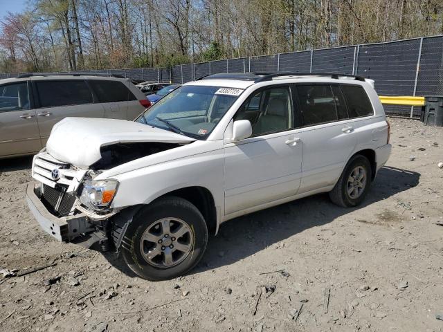 TOYOTA HIGHLANDER 2005 with VIN JTEEP21A550126376 - Photo from auction