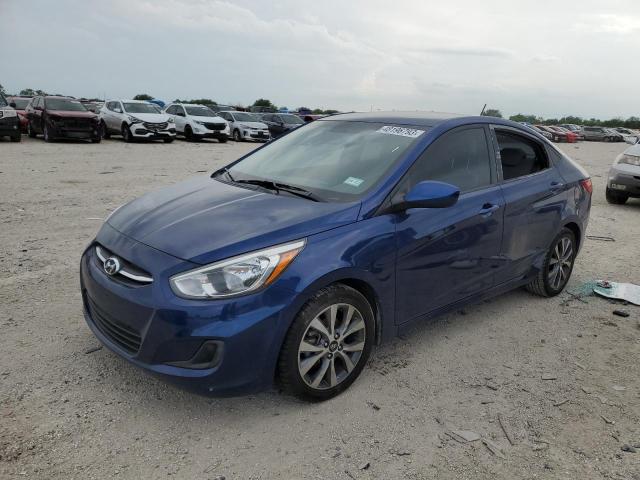 HYUNDAI ACCENT SE 2017 with VIN KMHCT4AE7HU281624 - Photo from auction