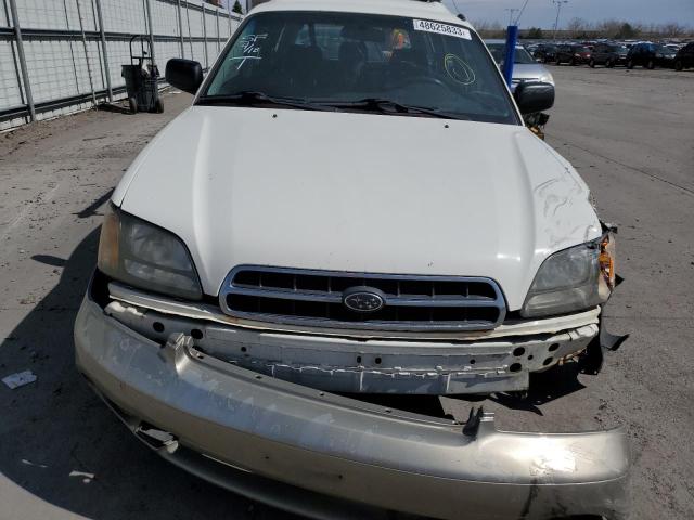 Photo 5 from auction – 2000 SUBARU LEGACY OUT with VIN 4S3BH6756Y7648290