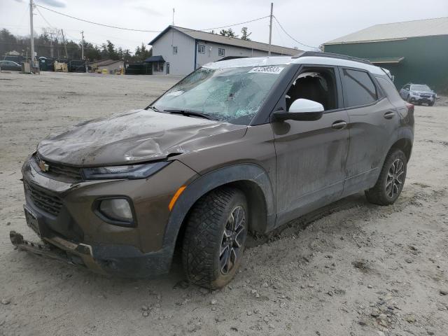 CHEVROLET TRAILBLAZE 2021 with VIN KL79MSSL7MB045958 - Photo from auction
