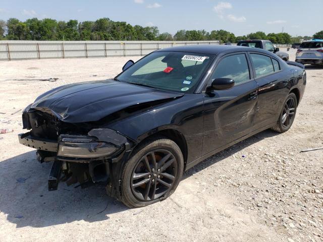 DODGE CHARGER SX 2019 with VIN 2C3CDXJG3KH739257 - Photo from auction