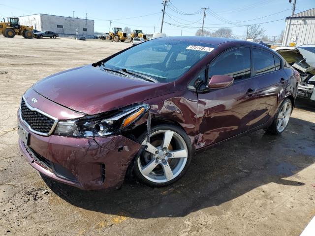 KIA FORTE LX 2017 with VIN 3KPFK4A73HE157077 - Photo from auction