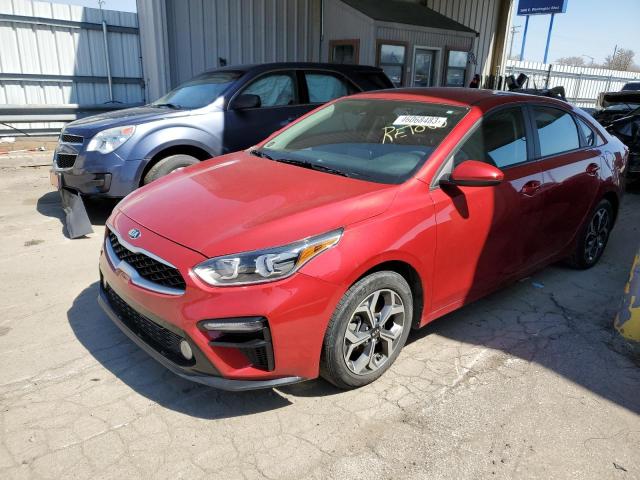 KIA FORTE FE 2021 with VIN 3KPF24AD9ME263985 - Photo from auction