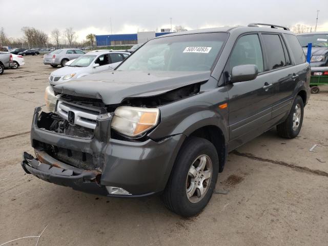 Photo 1 from auction – 2007 HONDA PILOT EXL with VIN 2HKYF18637H514681