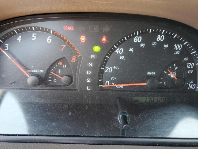 Photo 9 from auction – 2002 TOYOTA CAMRY LE with VIN JTDBE32K920091198
