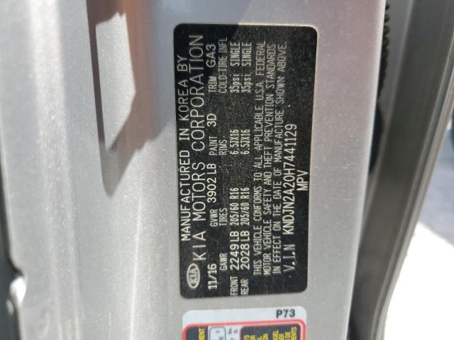Photo 14 from auction – 2017 KIA SOUL with VIN KNDJN2A20H7441129