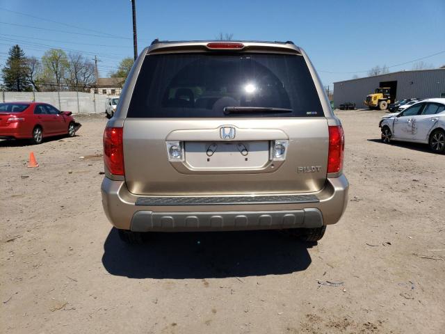 Photo 6 from auction – 2004 HONDA PILOT EXL with VIN 2HKYF18684H603772