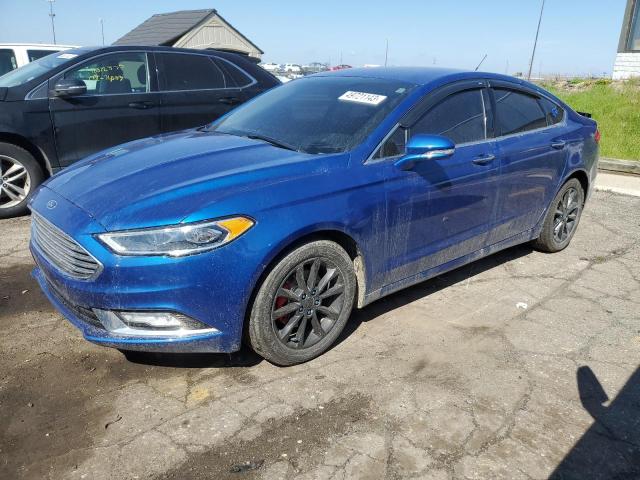 FORD FUSION SE 2017 with VIN 3FA6P0HD8HR263545 - Photo from auction