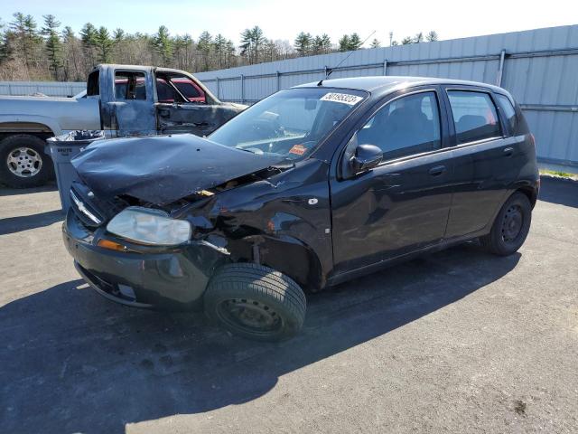 CHEVROLET AVEO BASE 2007 with VIN KL1TD66627B747086 - Photo from auction