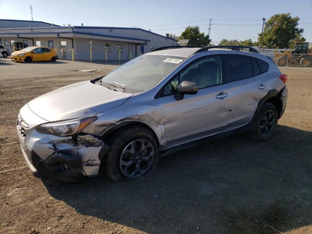 SUBARU CROSSTREK 2021 with VIN JF2GTHRC4MH363248 - Photo from auction