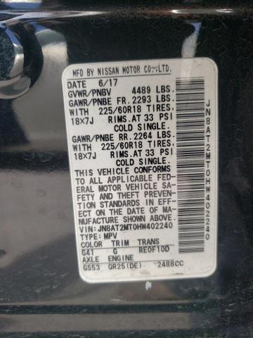 Photo 14 from auction – 2017 NISSAN ROGUE S with VIN JN8AT2MT0HW402240