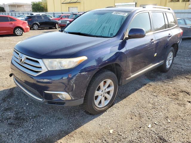TOYOTA HIGHLANDER 2011 with VIN 5TDZA3EH4BS013192 - Photo from auction