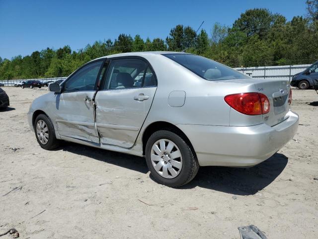 Photo 2 from auction – 2004 TOYOTA COROLLA CE with VIN 2T1BR32E54C296265