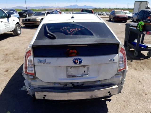 Photo 6 from auction – 2014 TOYOTA PRIUS with VIN JTDKN3DUXE0372980