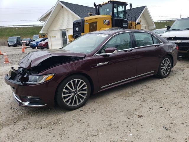LINCOLN CONTINENTA 2018 with VIN 1LN6L9TK4J5602192 - Photo from auction