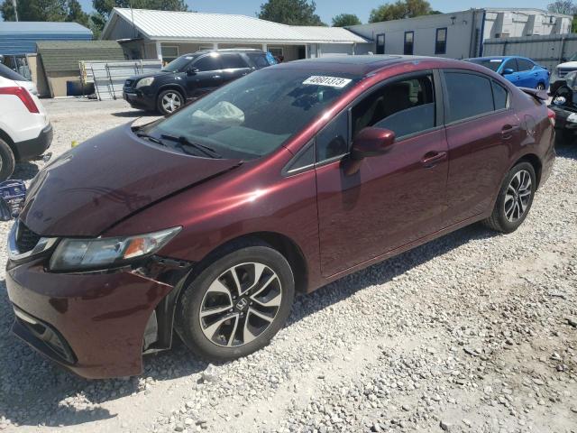 HONDA CIVIC EX 2013 with VIN 19XFB2F84DE050085 - Photo from auction
