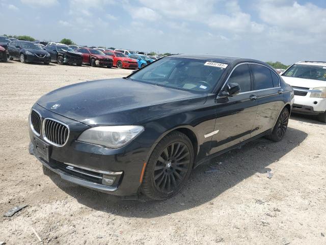 BMW 750 LI 2013 with VIN WBAYE8C56DD132556 - Photo from auction
