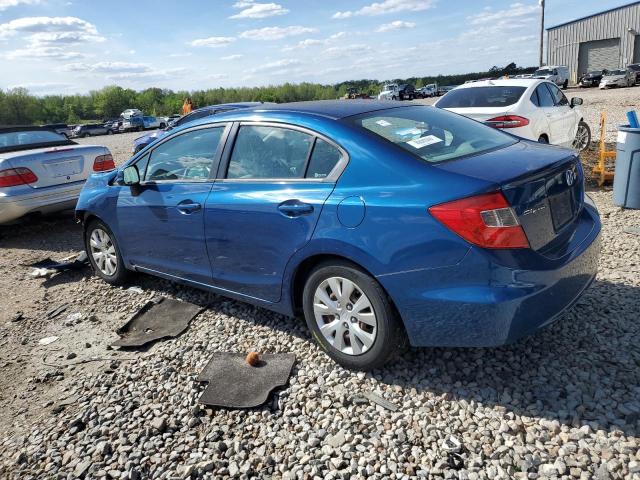 Photo 2 from auction – 2012 HONDA CIVIC LX with VIN 19XFB2F59CE079716