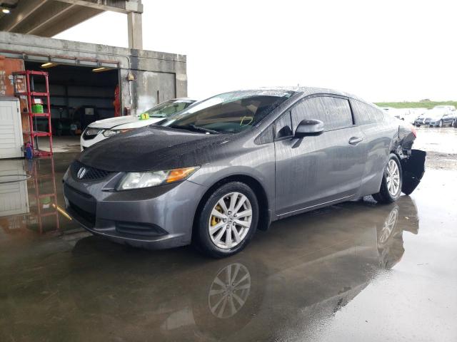 HONDA CIVIC EX 2012 with VIN 2HGFG3B80CH508674 - Photo from auction