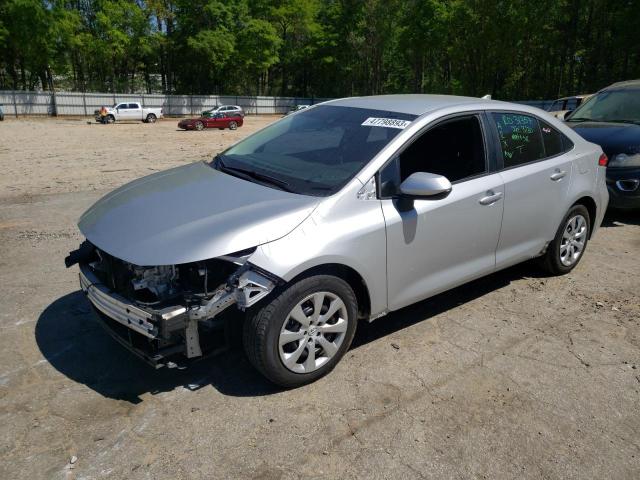 TOYOTA COROLLA LE 2020 with VIN 5YFEPRAE9LP090887 - Photo from auction