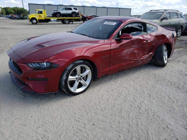 FORD MUSTANG GT 2018 with VIN 1FA6P8CF6J5121193 - Photo from auction