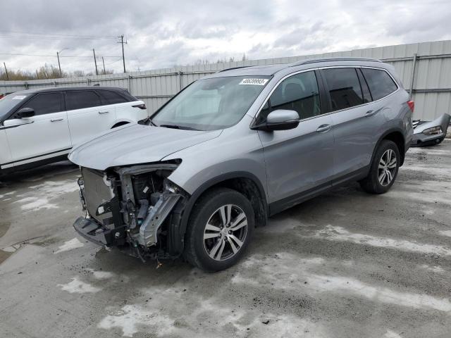 HONDA PILOT EX 2017 with VIN 5FNYF6H34HB504700 - Photo from auction