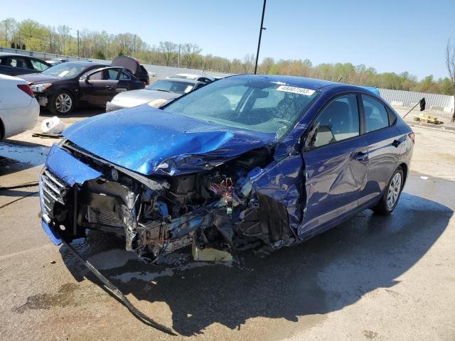 HYUNDAI ACCENT SE 2022 with VIN 3KPC24A68NE174303 - Photo from auction