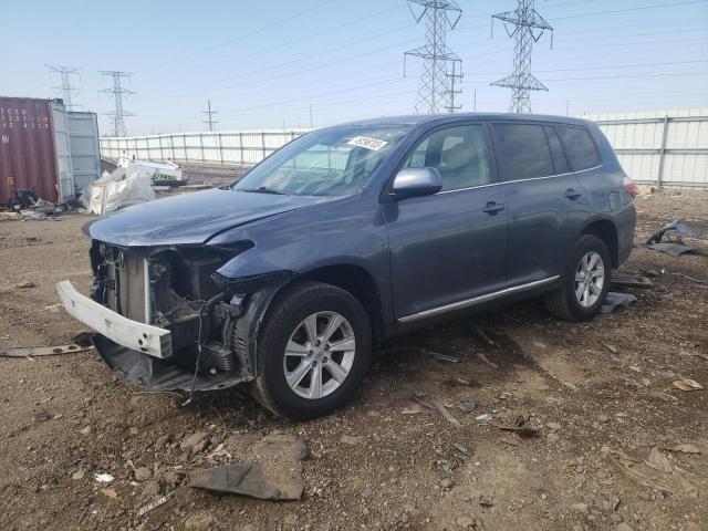 TOYOTA HIGHLANDER 2013 with VIN 5TDZK3EH2DS137784 - Photo from auction