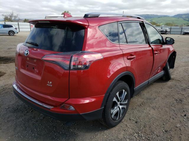 Photo 3 from auction – 2017 TOYOTA RAV4 LE with VIN JTMBFREV3HJ169760