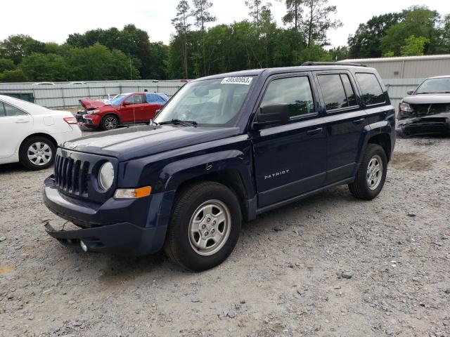 Photo 1 from auction – 2016 JEEP PATRIOT SP with VIN 1C4NJPBAXGD628653