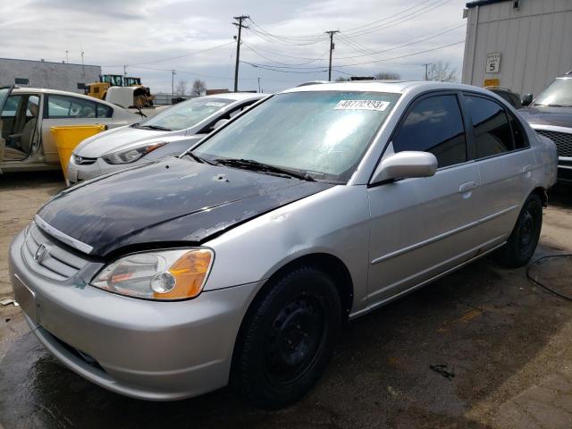 HONDA CIVIC EX 2003 with VIN 1HGES26763L007488 - Photo from auction