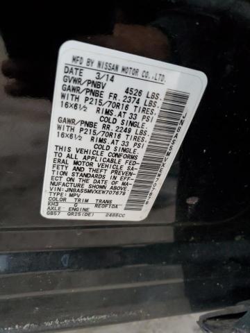 Photo 14 from auction – 2014 NISSAN ROGUE SELE with VIN JN8AS5MVXEW707679
