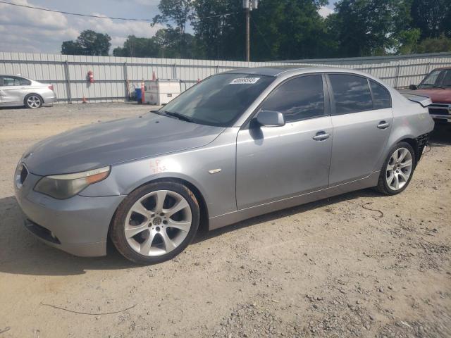 BMW 545 I 2005 with VIN WBANB33585CN67164 - Photo from auction