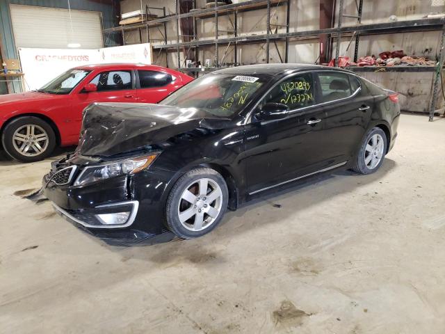 KIA OPTIMA HYB 2013 with VIN KNAGM4ADXD5061504 - Photo from auction
