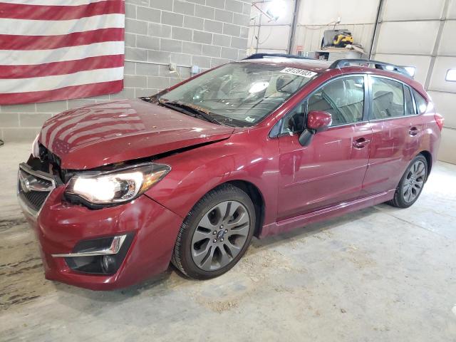 SUBARU IMPREZA SP 2016 with VIN JF1GPAY62GH293734 - Photo from auction