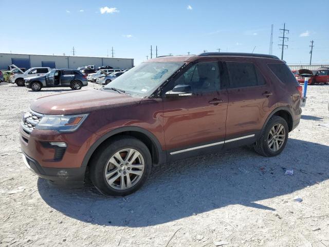 FORD EXPLORER X 2018 with VIN 1FM5K8DH9JGA90672 - Photo from auction