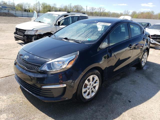 KIA RIO LX 2017 with VIN KNADM4A36H6072249 - Photo from auction