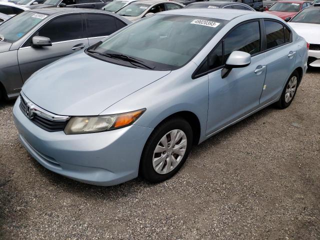 HONDA CIVIC 2012 with VIN 19XFB2F5XCE066022 - Photo from auction
