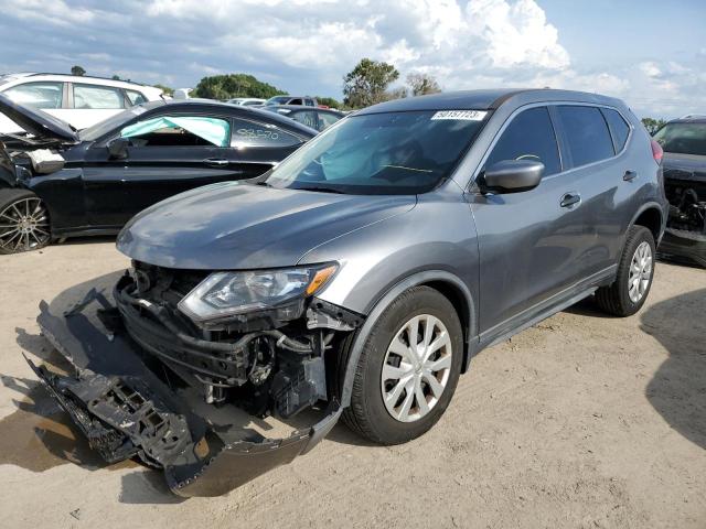 NISSAN ROGUE S 2017 with VIN KNMAT2MT3HP555572 - Photo from auction