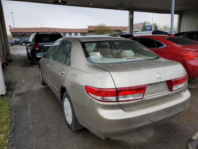 Photo 2 from auction – 2003 HONDA ACCORD LX with VIN JHMCM56383C005223
