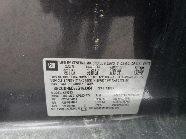 Photo 10 from auction – 2014 CHEVROLET SILVERADO with VIN 3GCUKREC9EG163364