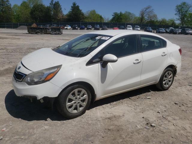 KIA RIO EX 2014 with VIN KNADN4A35E6381140 - Photo from auction