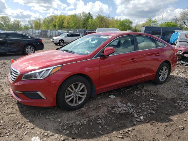 HYUNDAI SONATA SE 2017 with VIN 5NPE24AF3HH485694 - Photo from auction