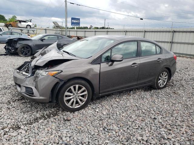 HONDA CIVIC EXL 2012 with VIN 19XFB2F9XCE004333 - Photo from auction