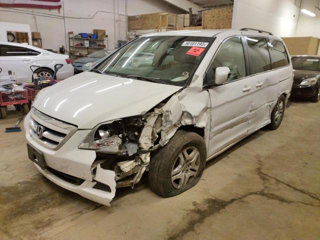 HONDA ODYSSEY EX 2005 with VIN 5FNRL38405B007806 - Photo from auction
