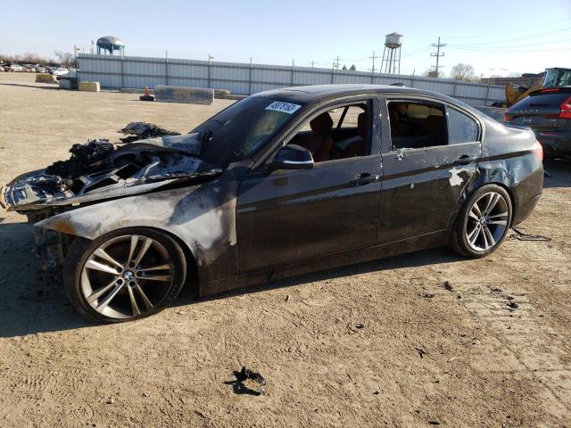 BMW 328 I 2014 with VIN WBA3A5G51ENP31228 - Photo from auction