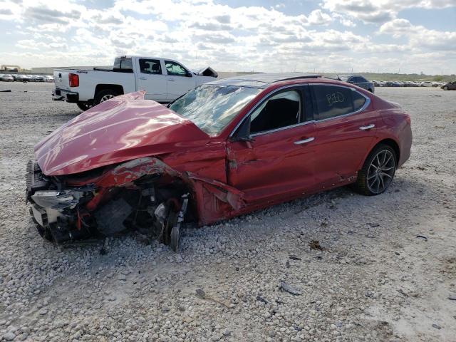 GENESIS G70 2020 with VIN KMTG54LE2LU057264 - Photo from auction