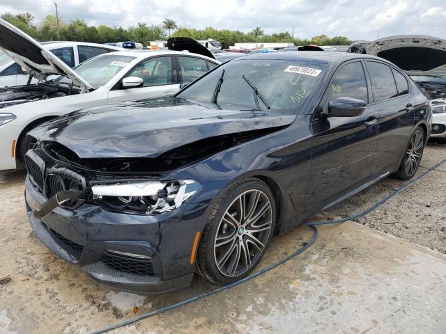 BMW 540 I 2018 with VIN WBAJE5C58JWA95531 - Photo from auction