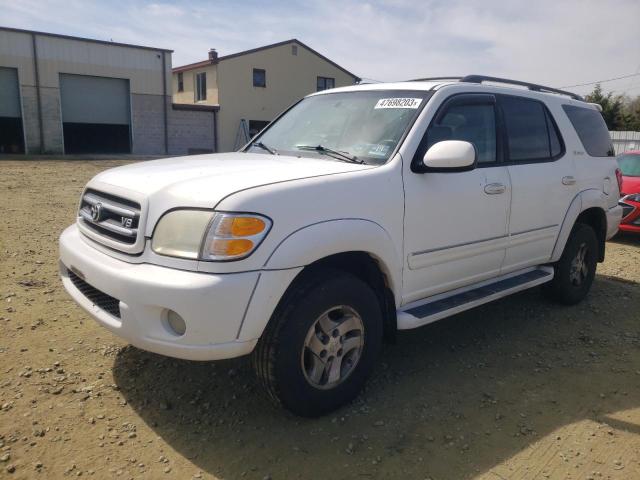 TOYOTA SEQUOIA LI 2002 with VIN 5TDBT48A92S062405 - Photo from auction